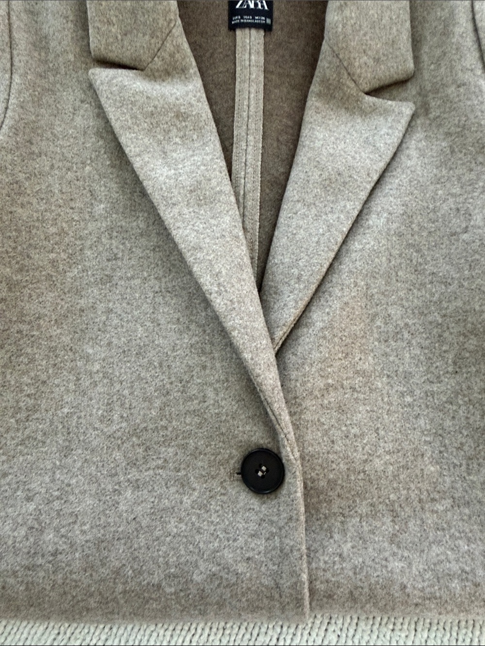 Zara Women Long Coat - Picture 3 of 7